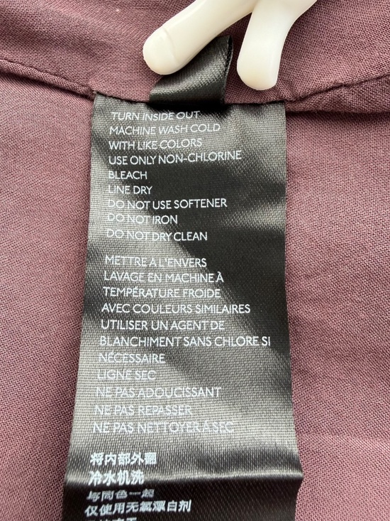 FREE PEOPLE Women’s Size 0 Moto Style Midnight Magic Purple Vegan Leather Skirt - Picture 4 of 8